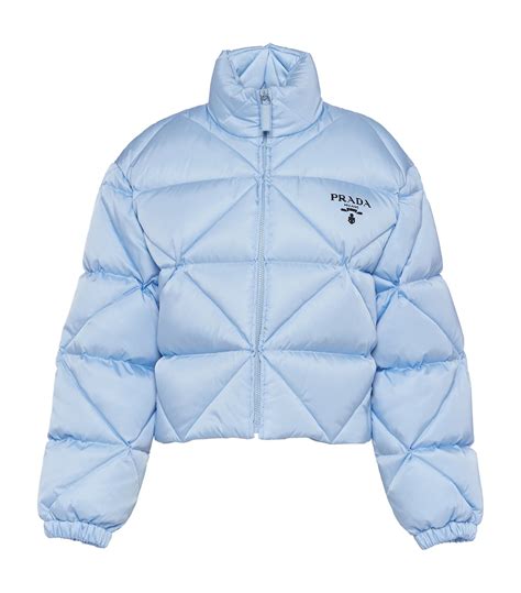 womens prada puffer coat|prada sleeveless puffer jacket.